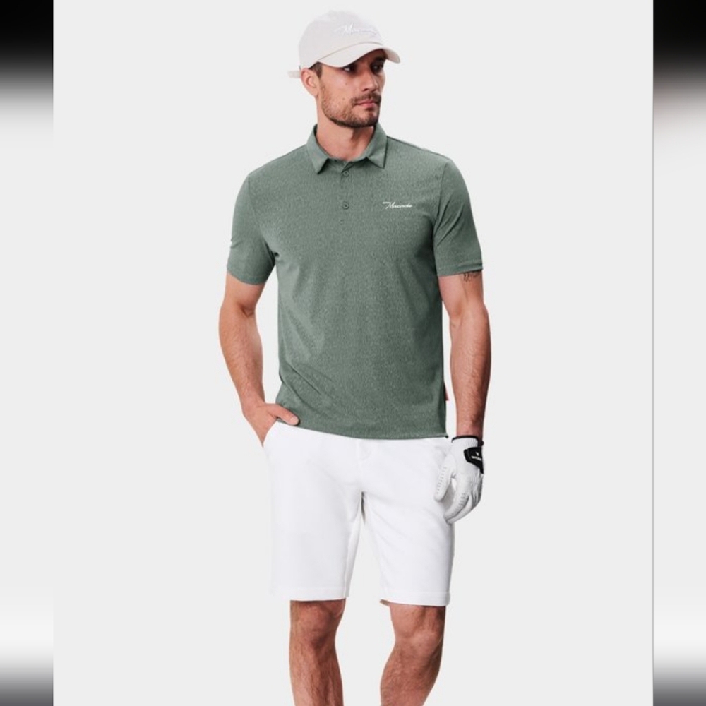 Macade Green Polo Shirt